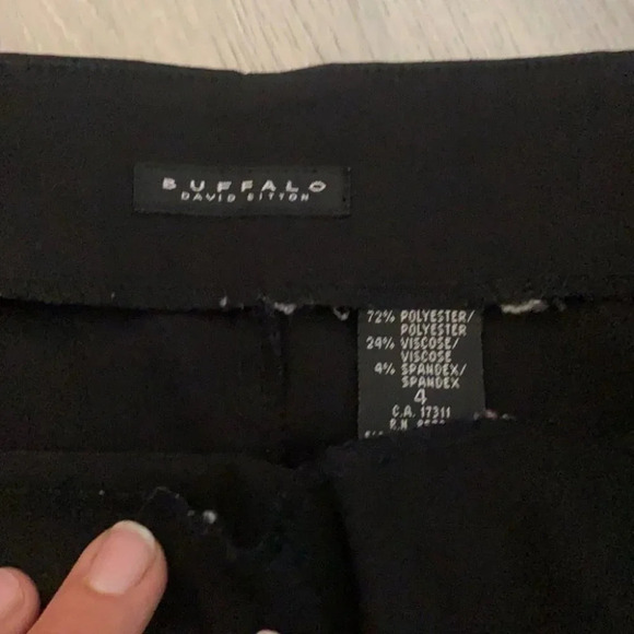 Buffalo David  bitton black skirt size 4 - Picture 4 of 7